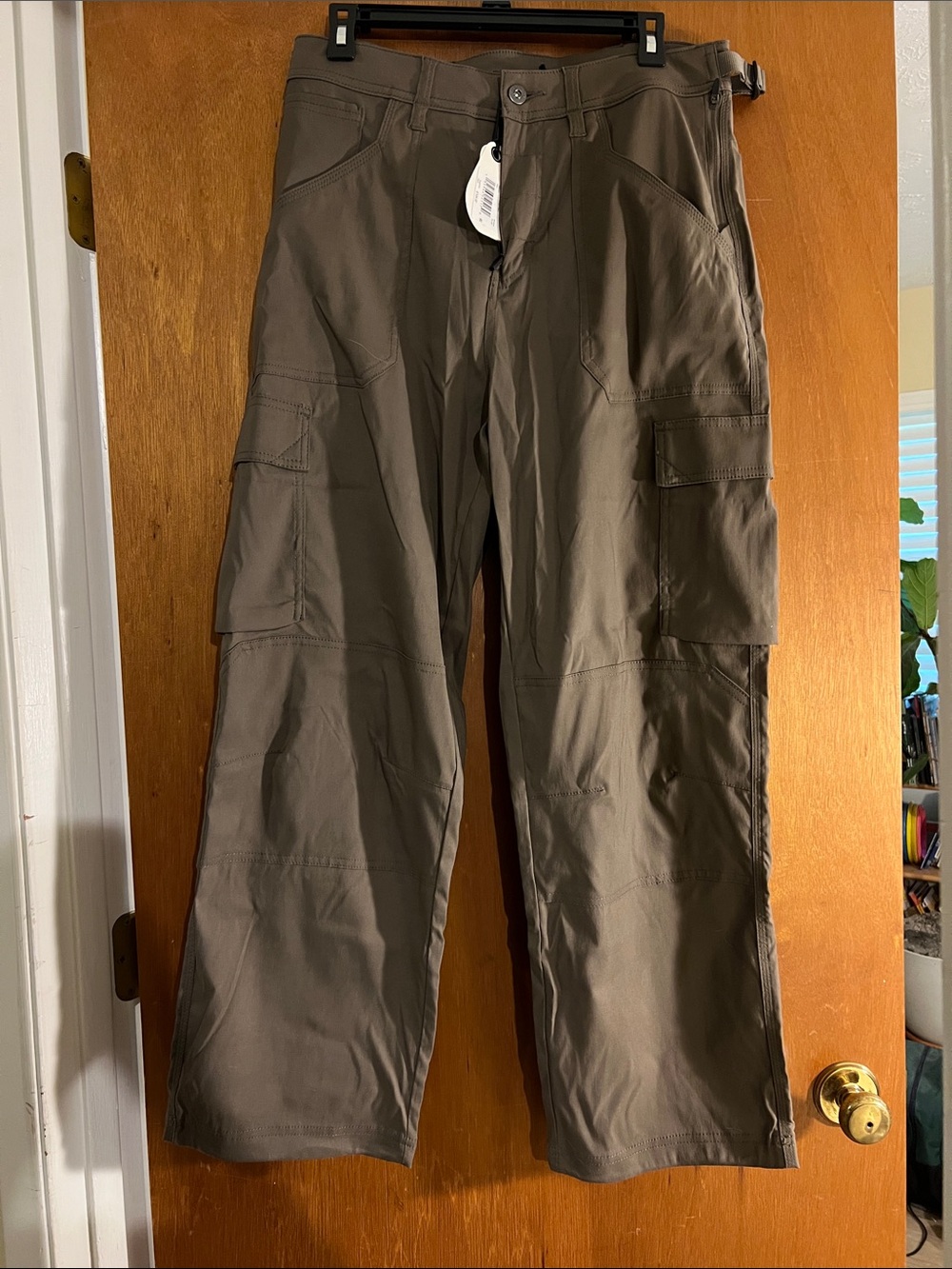 Prana Womens Zion Cargo Pants - Mud color